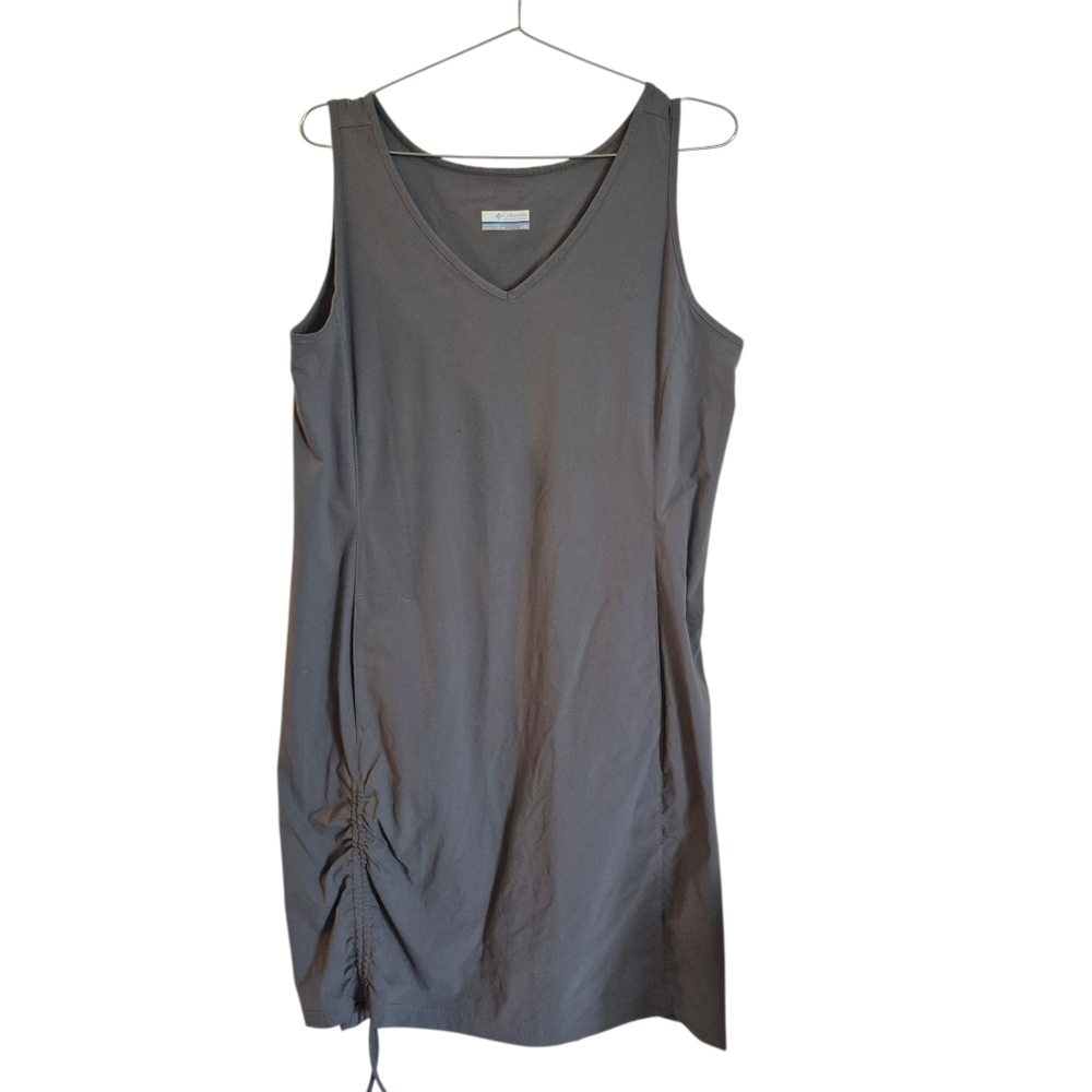 Columbia Sjze Large Gray Dress Sleeveless Midi Athletic Tank